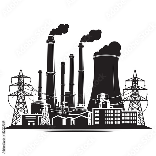 oil refinery factory