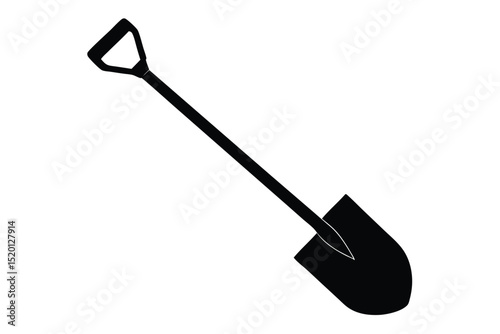 shovel vector icon