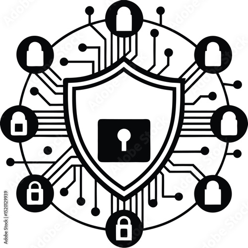 Cybersecurity Network Protection Secure Data & User Privacy with Advanced Encryption