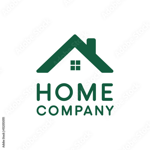 Home Logo Design Vector, Simple House Logo Design