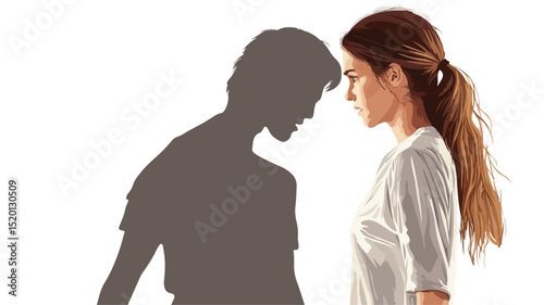 Victim of Domestic Violence at Home: Struggle, Hope, Support, Courage
