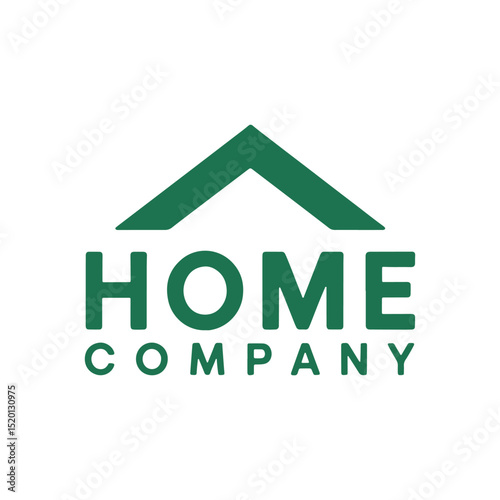 Home Logo Design Vector, Simple House Logo Design