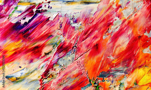 Abstract art background . Hand painting artwork on canvas .