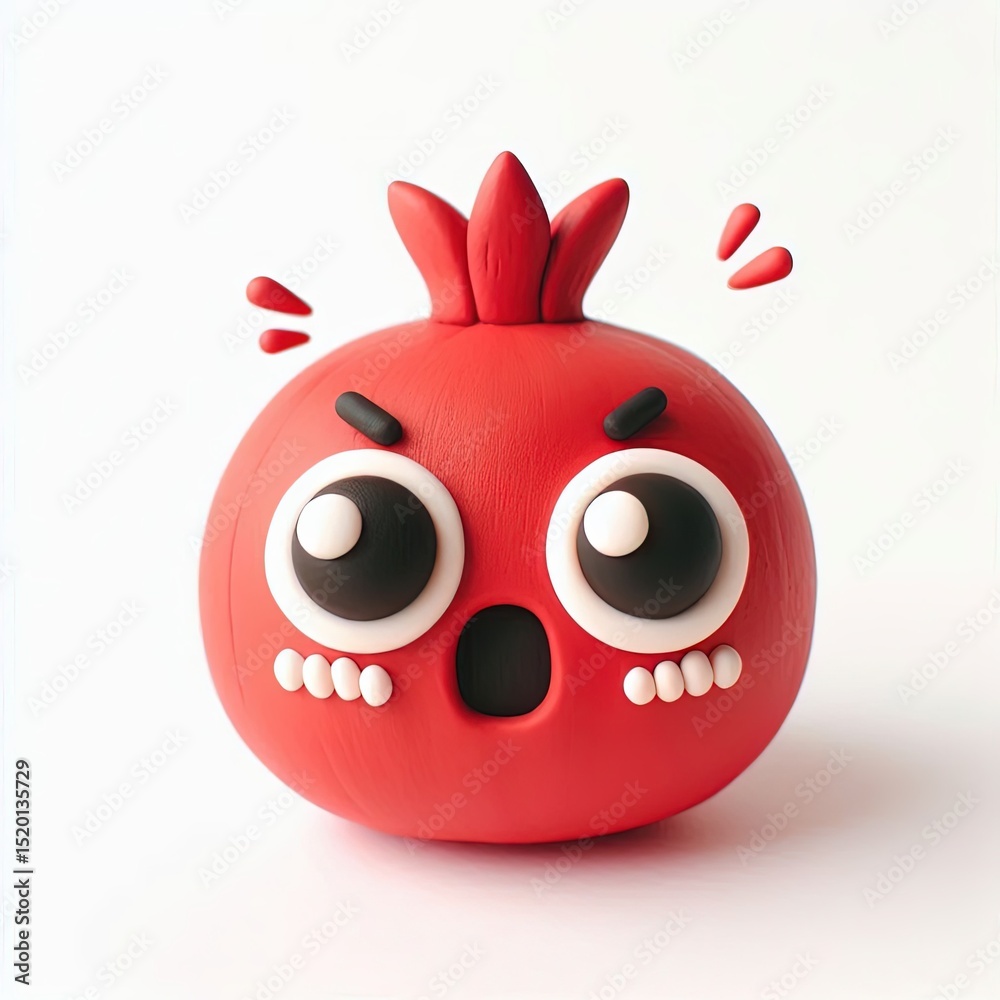 Fototapeta premium pomeganated character