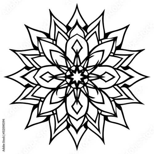 Minimal Abstract Art Illustration