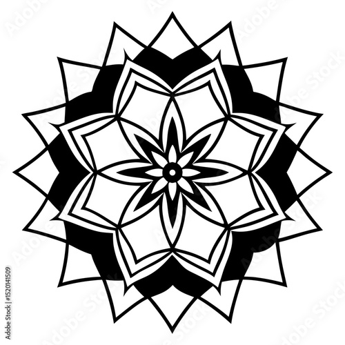 Minimal Abstract Art Illustration