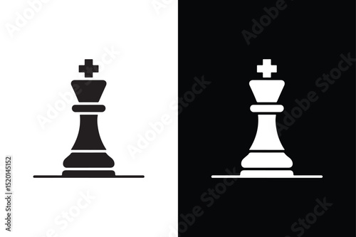 Strategy icon vector on White Background ,Vector Art Illustration on white background.
