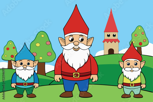santa claus and elf
