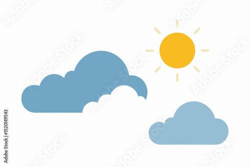 sun and clouds