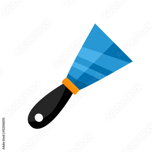 Construction putty knife – vector icon