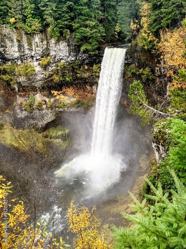 Brandywine Falls - Sea to Sky Highway Waterfall - Whistler, British Columbia, Canada