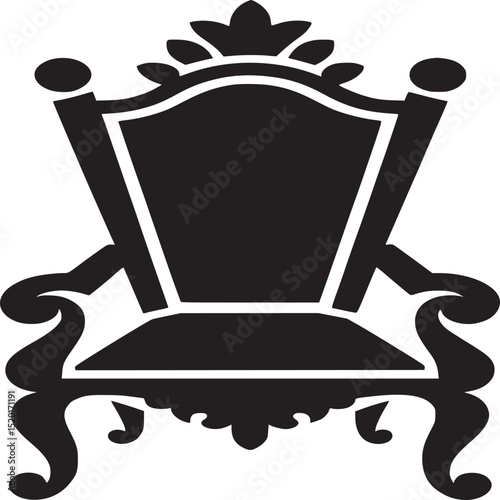 A simple black and white graphic of a torch with flames on a white background in a minimalist style
