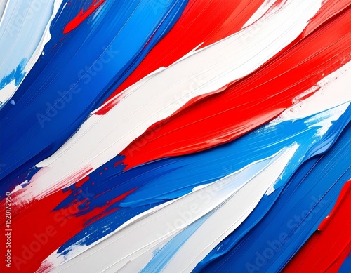 Contemporary Abstract Paint Strokes Wallpaper
