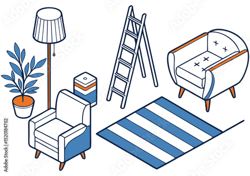Contemporary furniture and décor collection