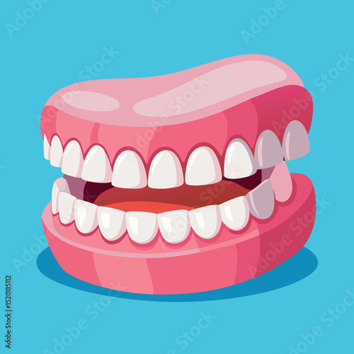tooth with a smile