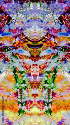 Abstract art background . Hand painting artwork on canvas .