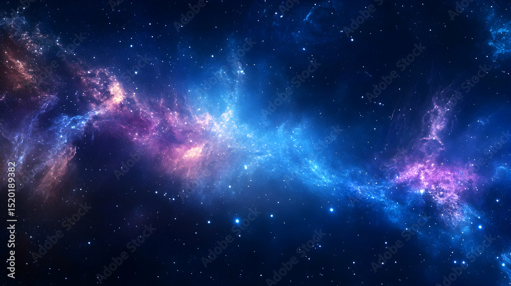 Milky Way galaxy with vibrant gas  9C312