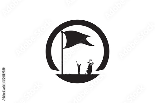  A projector silhouette with a simple, understated design set against a white background. 