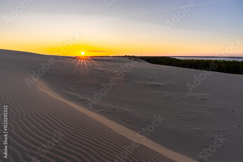 Majestic Desert Sunset Landscape