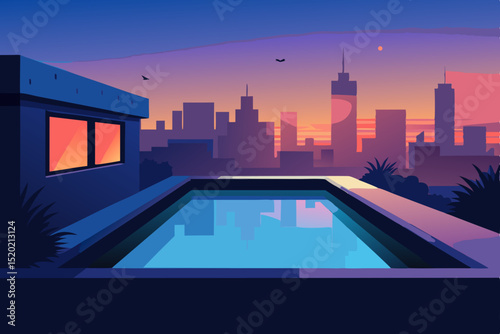 night city landscape