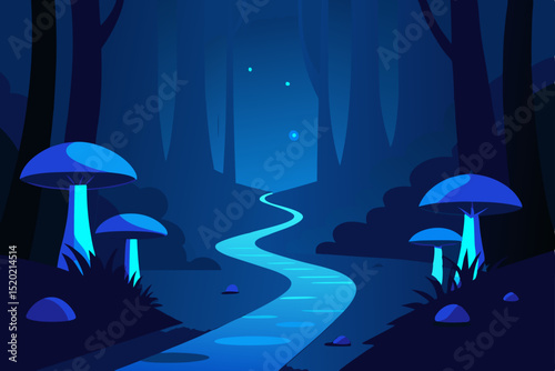 vector illustration of a rainy day