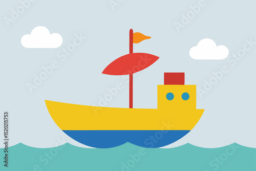 boat on the sea