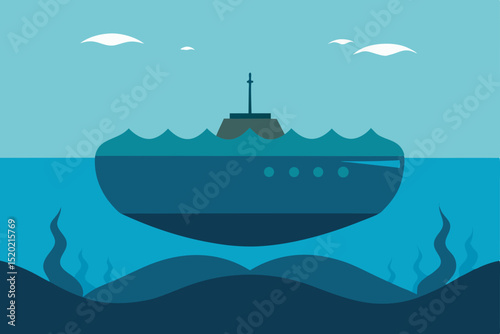boat in the sea