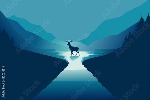silhouette of a man jumping on a mountain
