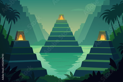 vector illustration of an abstract background