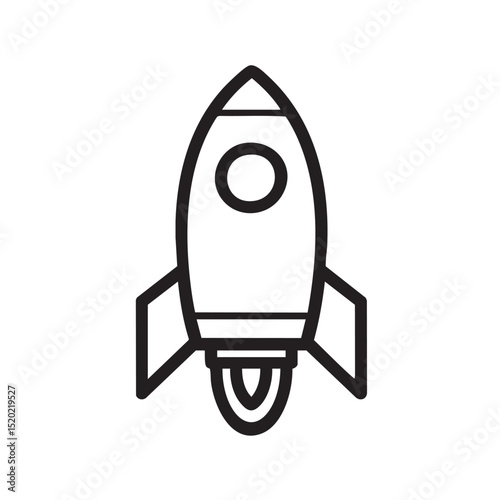 Rocket design for space exploration and adventure themes