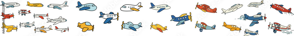 Airplane Minimalist Vector Illustration for Travel Agency and Aviation Industry Branding Airplane Minimalist Vector Illustration for Travel Agency and Aviation Industry Branding