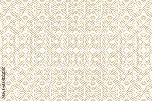 Seamless texture celtic style. Original ethnic ornament.