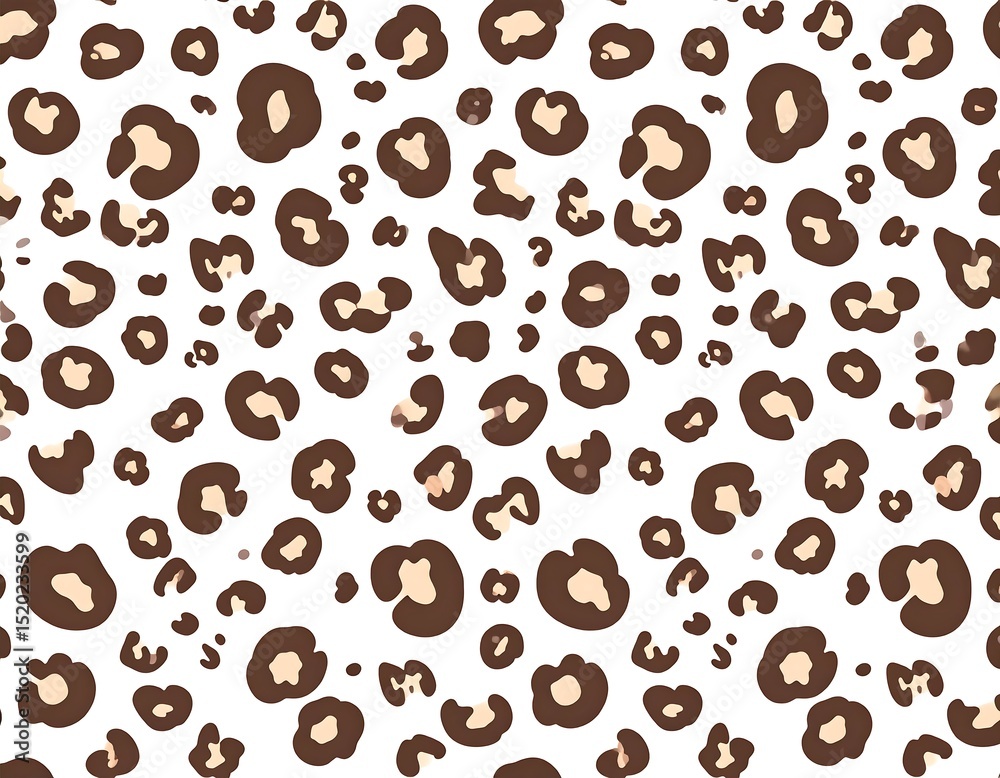 Obraz premium Seamless leopard print pattern (1)