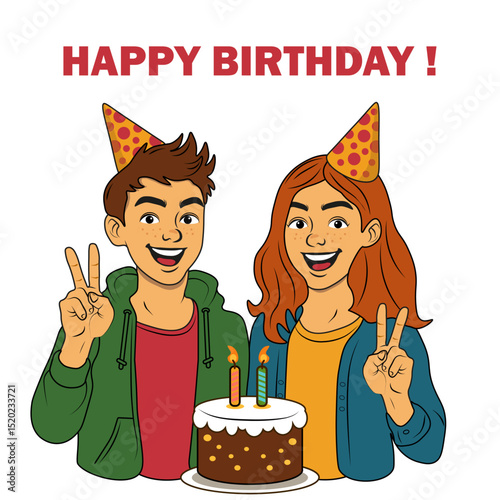 Teenager birthday 