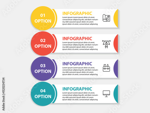 Business circle. timeline infographic icons designed for abstract background template milestone element modern diagram process technology digital marketing data presentation chart Vector.