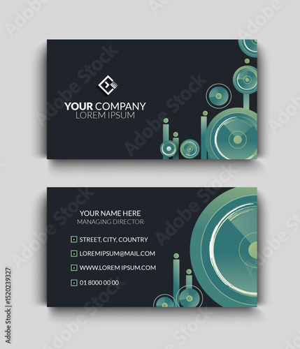 Modern unique Business Card Design