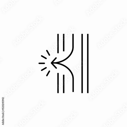 artery blood flow icon sign vector