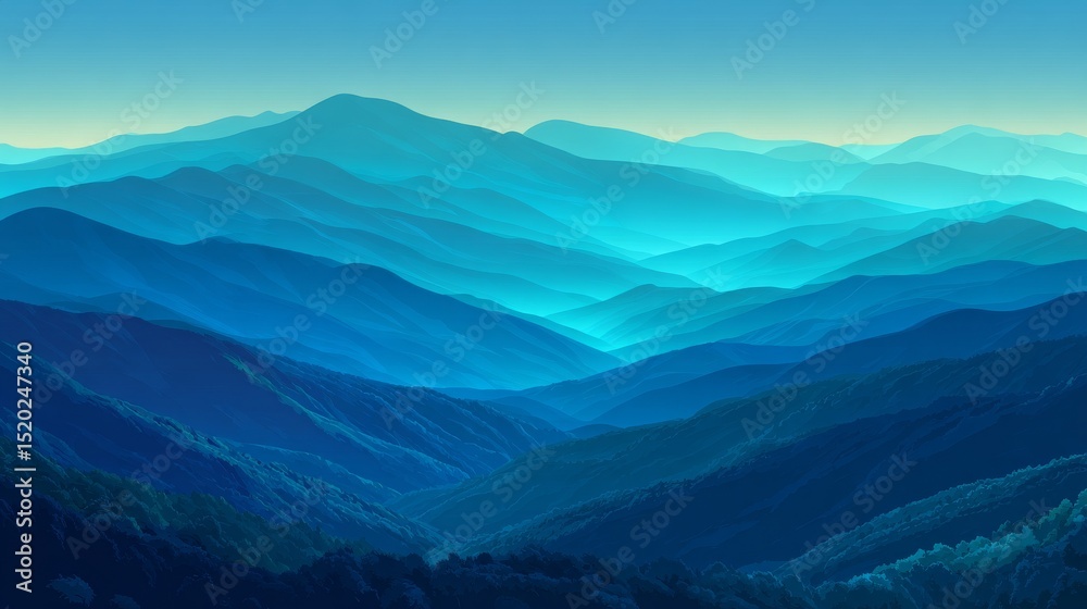 Obraz premium mountains in the mountains