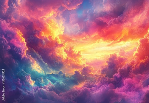 Vibrant, colorful cloudscape (1)