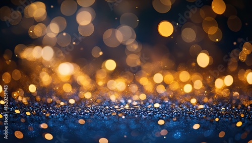 Bokeh lights, dark backdrop,  glitter