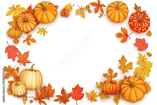 Autumnal Harvest Frame