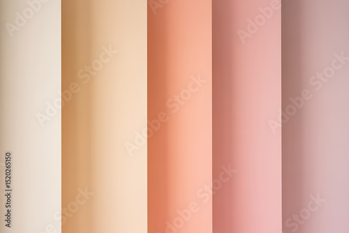 Pastel Palette Harmony: Gradient Tones in Abstract Composition Creating Simplicity