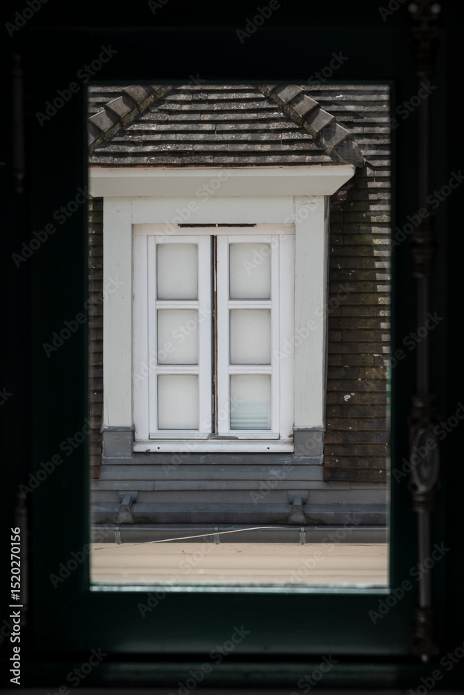 Fototapeta premium Window, Montmartre, Paris, France