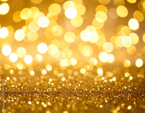 Golden bokeh background (2)