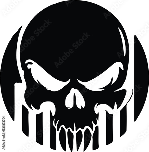 Punisher Skull Svg, Skull Punisher Svg