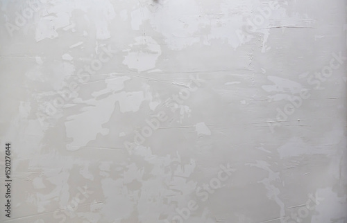 Starter gypsum plaster. Abstract background, textured plaster, spatula strokes.