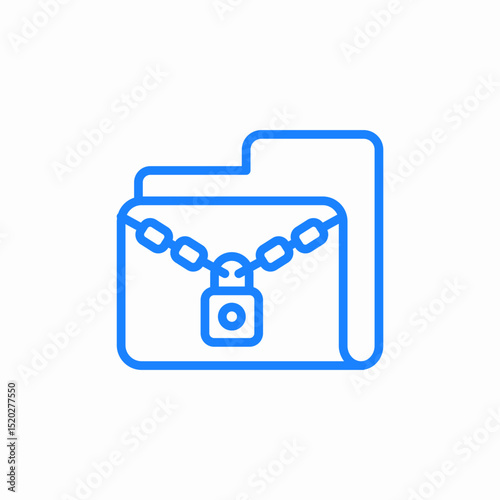 rights management icon sign vector