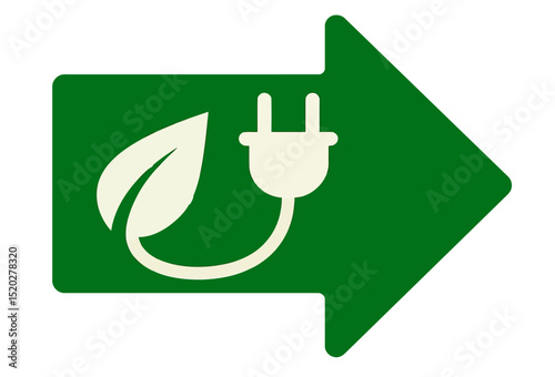 Vector icon shows sustainable future, green planet, recyclable, energy transition, climate resilient strategies, electric car, carbon footprint, low carbon city, eco battery, carbon capture