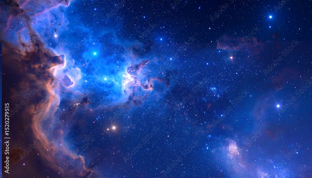 Obraz premium Deep space nebula (1)