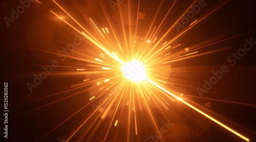 Bright, light, radiant, glowing, beams, rays, luminous, shining, vibrant, dynamic, energy, speed, motion, fast, golden, warm, sunburst, starburst, center, focus, illumination, brilliant, dazzling, gol